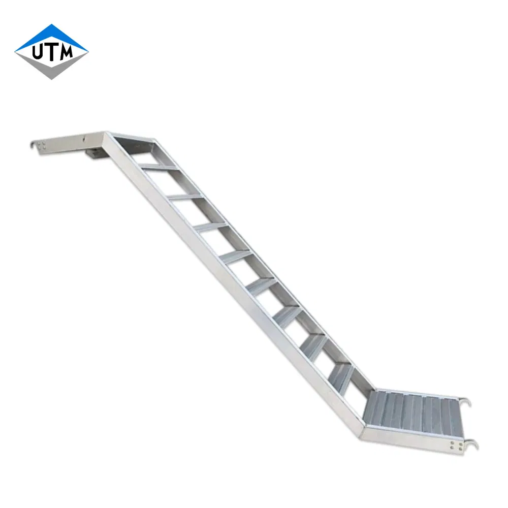 High Quality Aluminium Scaffolding Stairs & Landings Traditional Chinese Design Support Ladders Different Types Available
