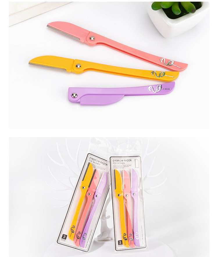 High Quality Makeup Tool Eco Friendly Eyebrows Scissor Trimmer Shaver