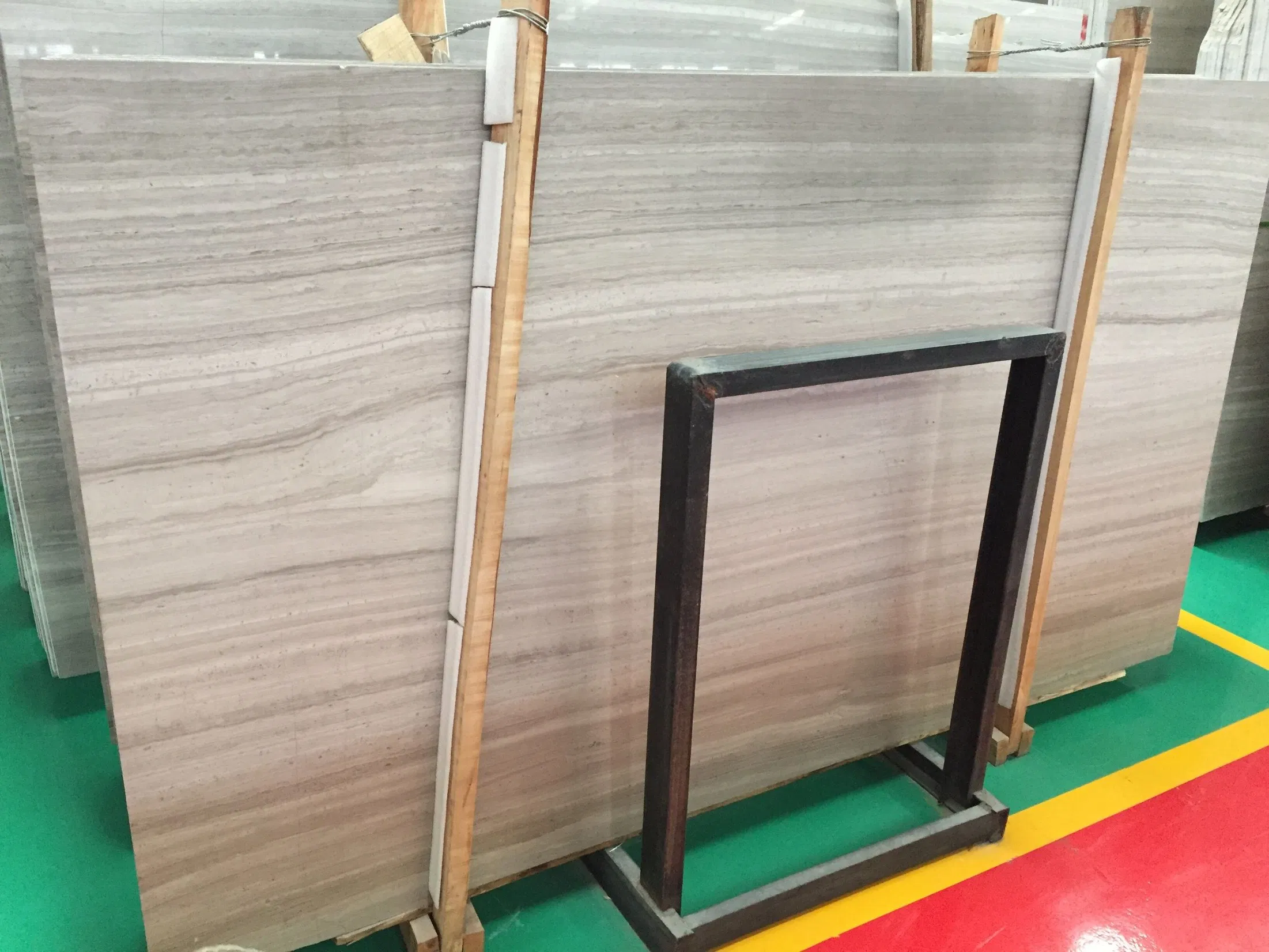 Elegant Grey Wood Vein/Timber Grey Marble Natural Marble Stone