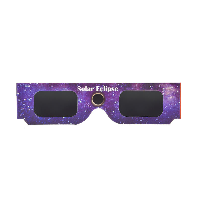 Hot Selling ISO Certified Solar Eclipse Viewing Glasses Customized Cardboard Smart Solar Filter Lens Sun Shades