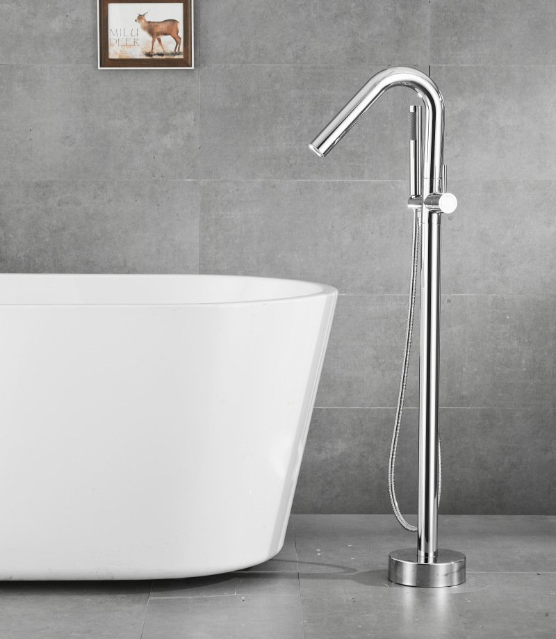 Brass Body Freestanding Bathtub Faucet
