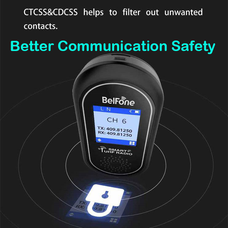 Портативная рация Belfone BF-Mini100 UHF 0.5W