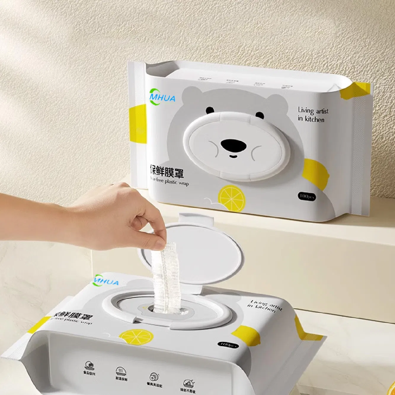 From China Factory Customized Plastic Clear Plate Bowl Food Fresh Covers for Food Bowl Cover