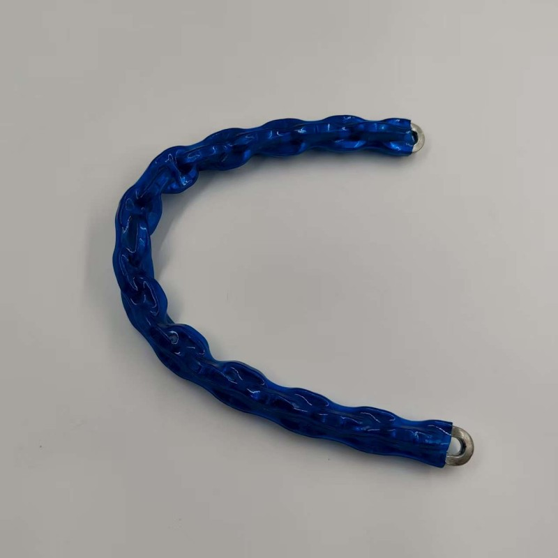 Blue PVC Covered High Resistance Security Lock Chain