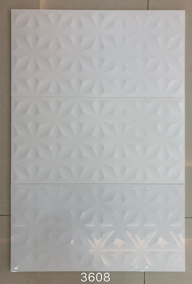 Белые керамические плитки для стен 300x600 мм