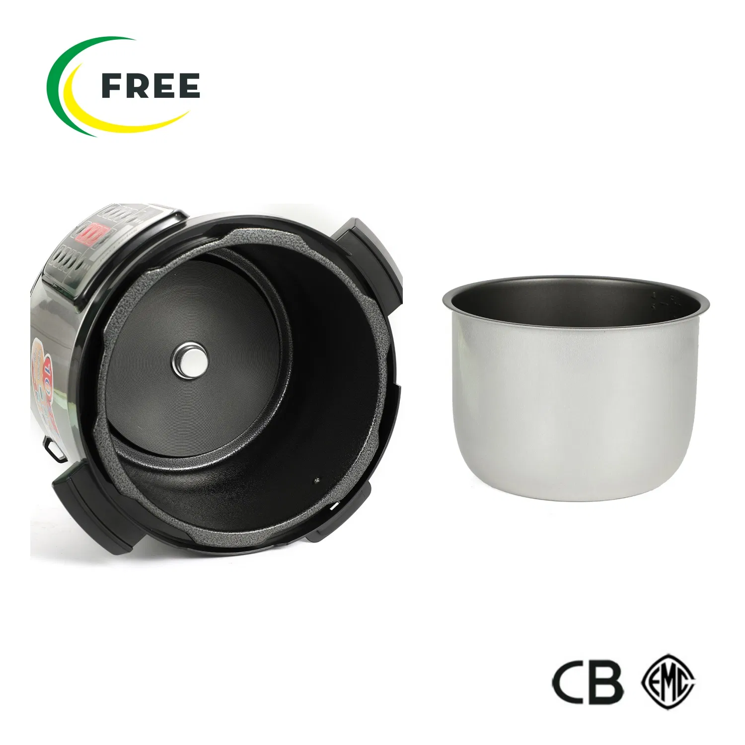 Factory Direct 6L Non-Stick Coating Inner Pot Electric Pressure Cooker