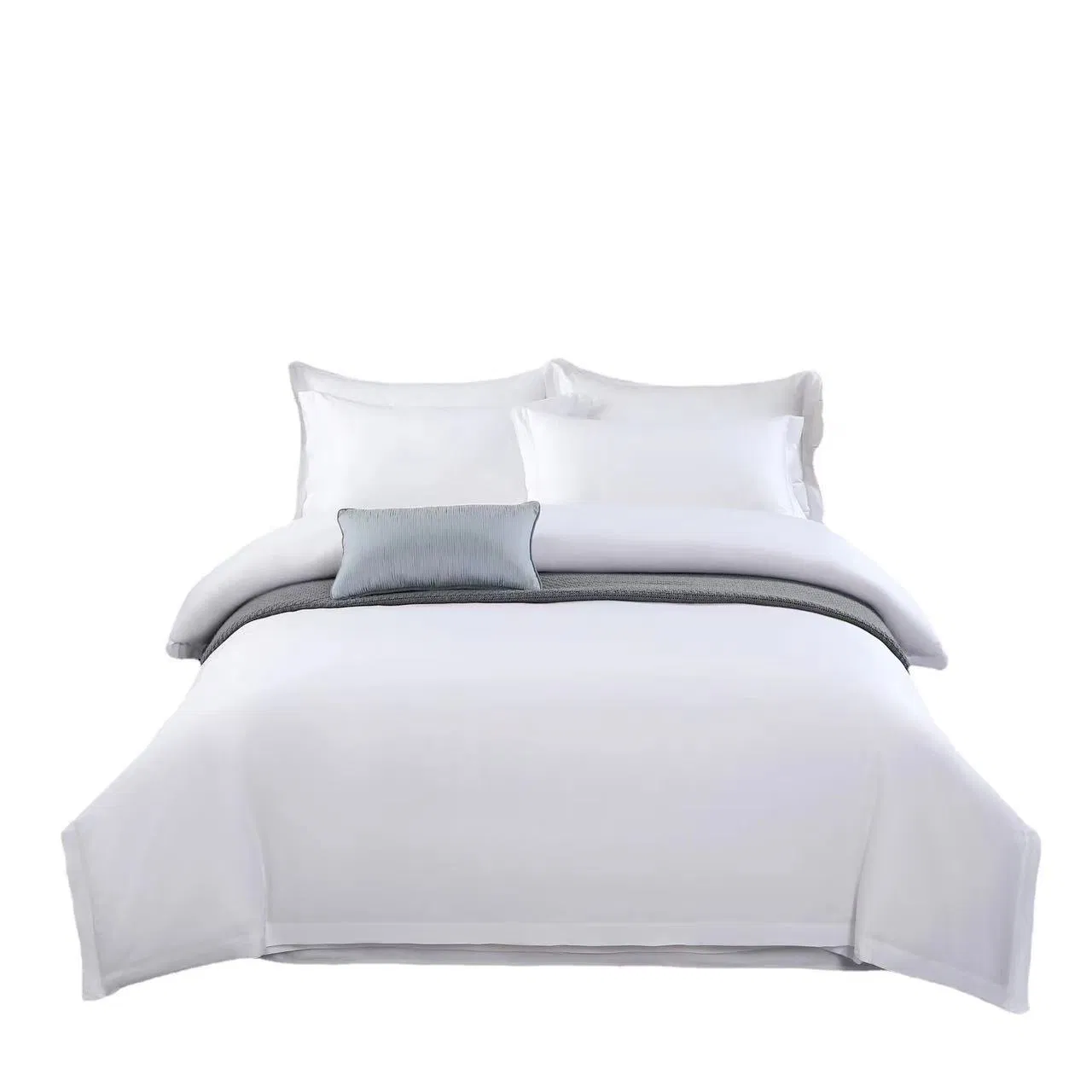 Luxury Hotel Bedding Sets 1000tc King Size High Quality White Linen Sheet Duvet Cover Pillowcase 4 Pieces Set