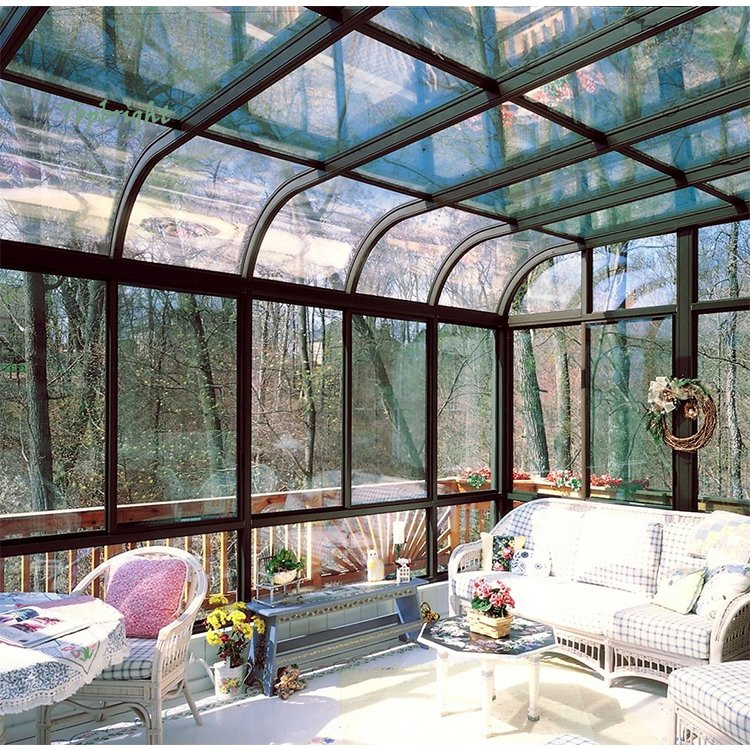Durable Enduring Dustproof Tempered Glass Sunroom for Apartment