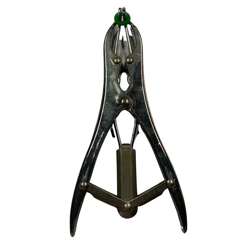 Hiqh Quality Metal Farm Livestock Piglet Sheep Castration Plier Tail Docking Clamp