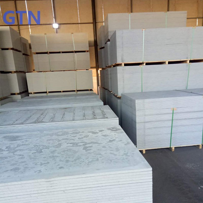 Non-Asbestos Calcium Silicate Fiber Cement Board Porous Sound-Absorbing Perforated Plate Fireproof Steel for Roof