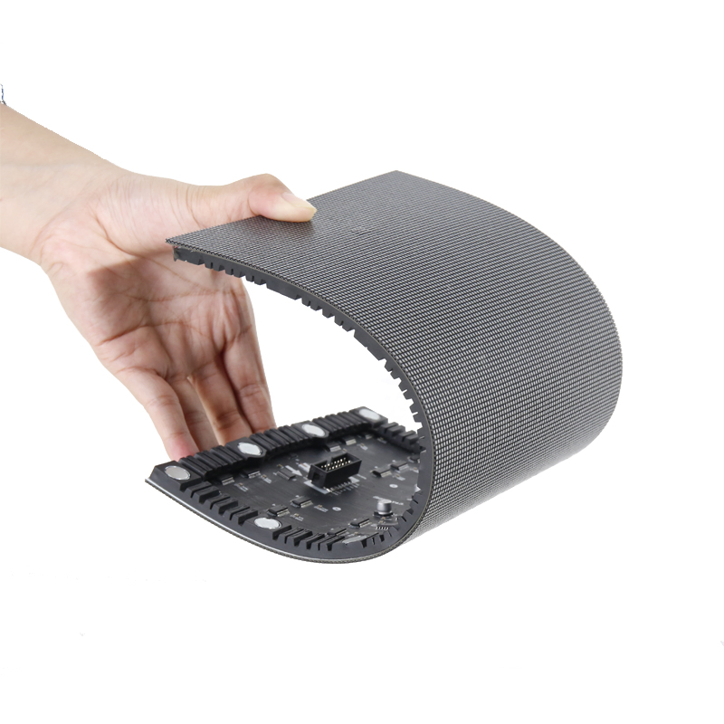 Гибкий RGB LED экран P3 для рекламы