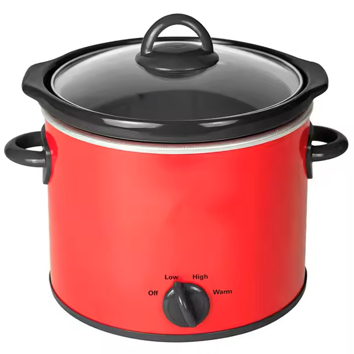 Compact 2.5qt Slow Cooker for Delicious Family Dinners