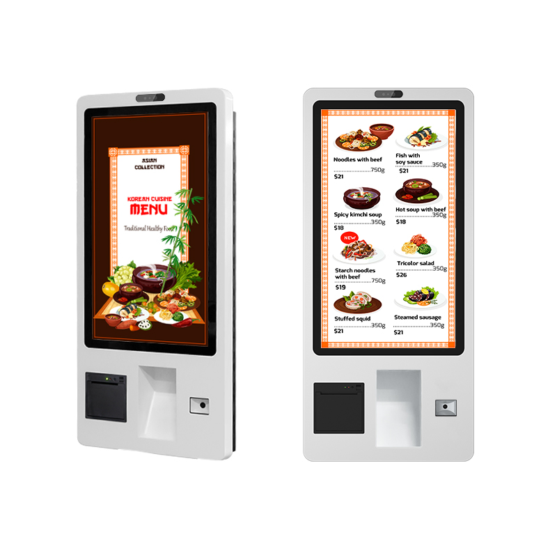 Thermal Printer Touch Screen Restaurant Self-Ordering Terminal All in One Self Ordering Kiosk 32 Inch