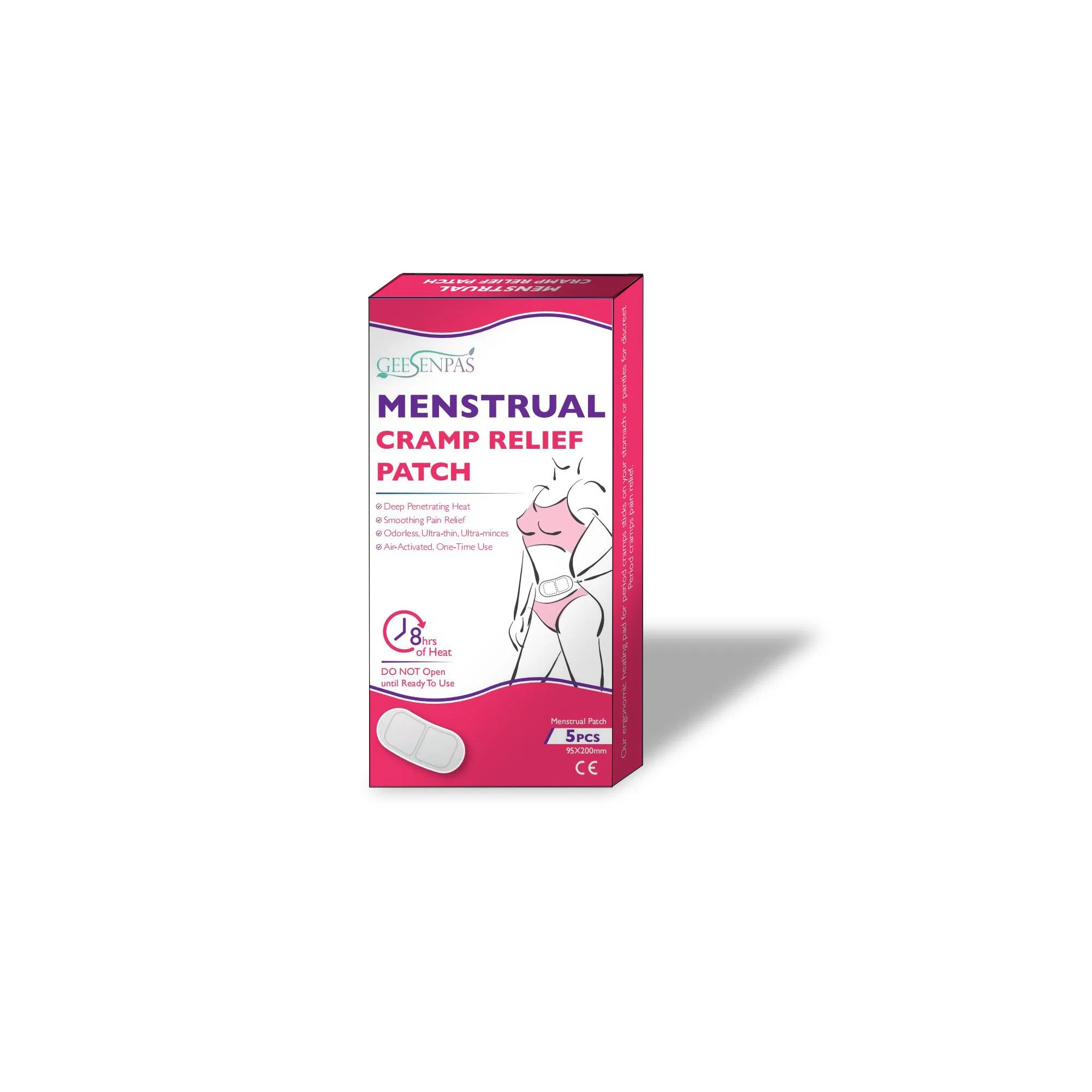 Hot Sell Relieve Uterine Pain Menstrual Cramp Relief Patch