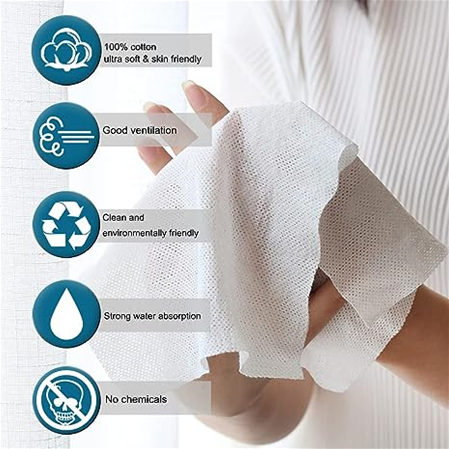 Compressed Towel, Disposable Cotton Bath Towels Individually Wrapped Reusable Suitable for Hiking Camping Beach Swimming and Traveling