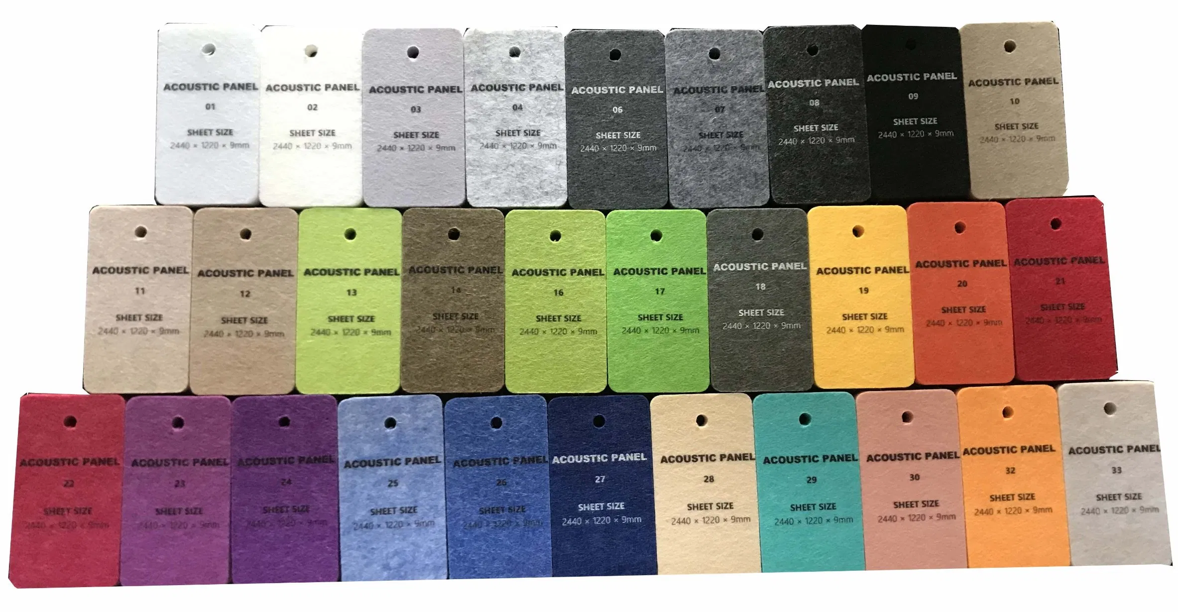 AG. Acoustic 3D Acoustic Pet Felt Polyester Fiber Soundproofing Fire Resistant Ceiling Panels