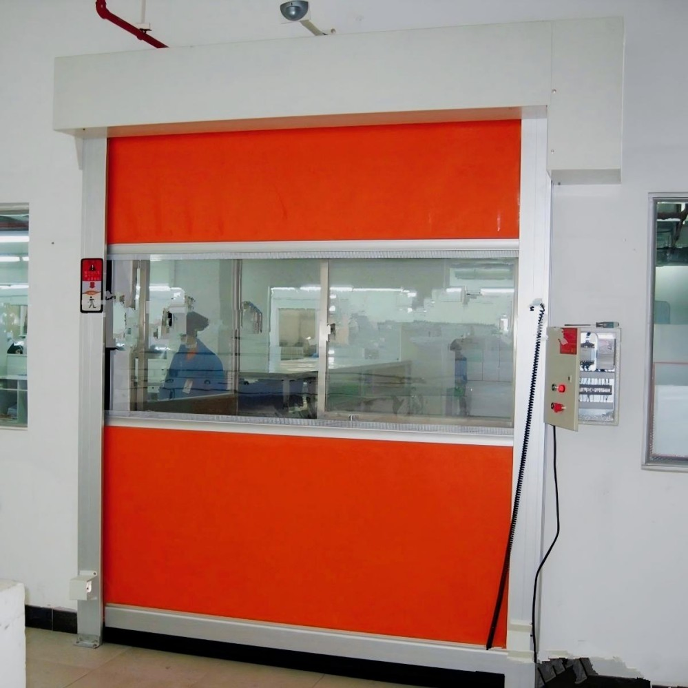 Fast Manufacturer Suppliers Wholesale Security High Speed Fabric Rolling Doors
