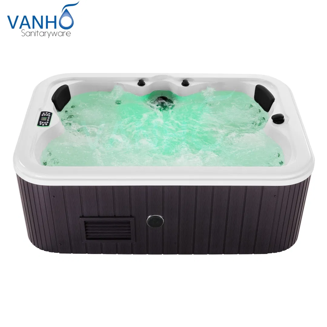 Уличный СПА-бассейн Vanho с гидромассажем и подогревом