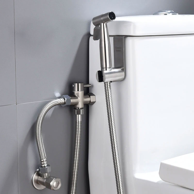 Best DIY Aco Inox Stainless Steel SUS 304 Shower Head Hand Bidet Spraysprayer for Toilet