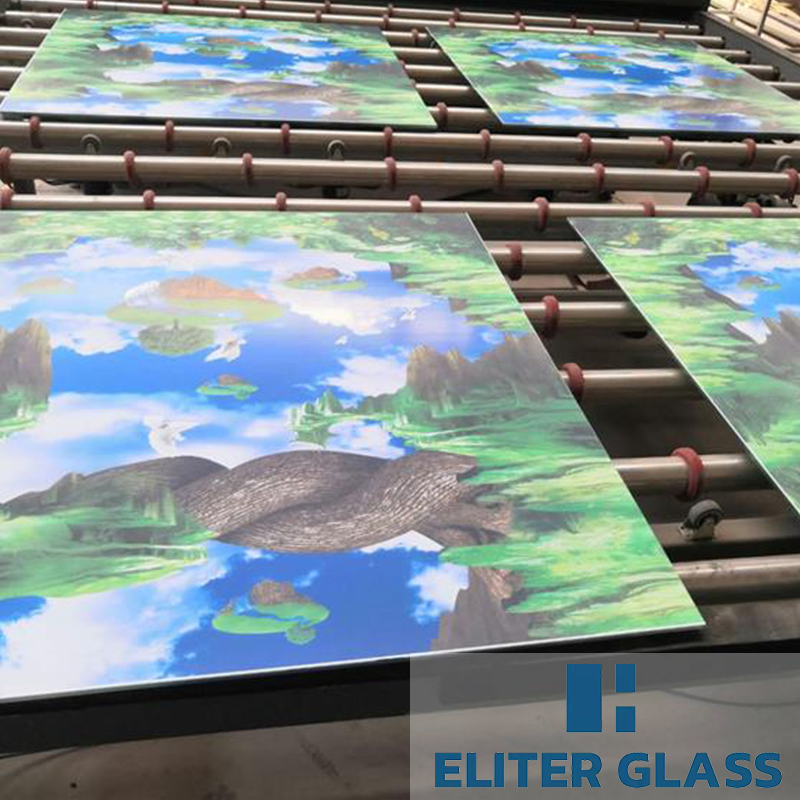 3mm 4mm 5mm 6mm 8mm 10mm 12mm 15mm 19mm Digital UV Printing Glass Printed Glass Decorative Glass