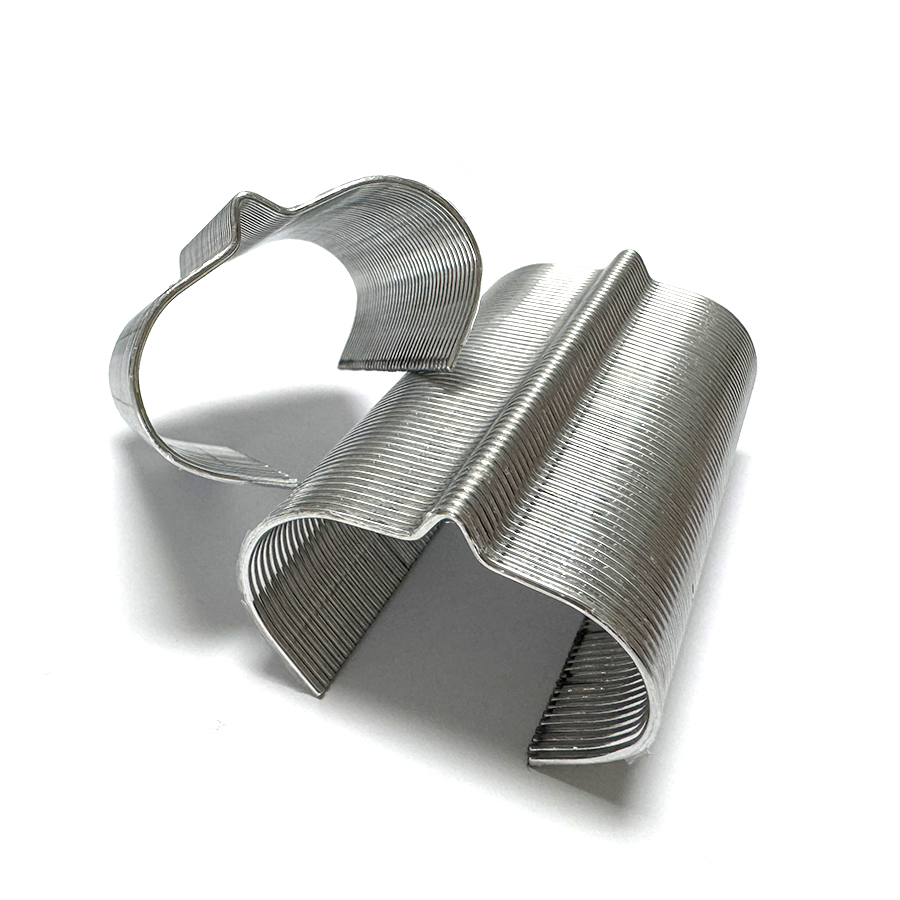 V45 Galvanized Metal Clip Staple for Automatic Farming Crop Fastener