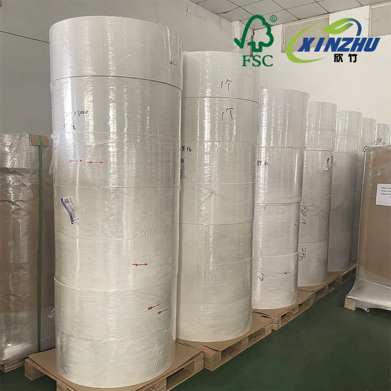 Jumbo Roll Material Strong Adhesive Direct Top Thermal Self-Adhesive Paper Vulcanized Tire Label Material