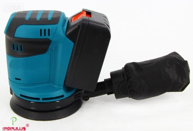 Ipopulus 21V Brushless Motor Orbital Sander Power Tools Power Drills Variable Speed Wood Working Sanding Machine