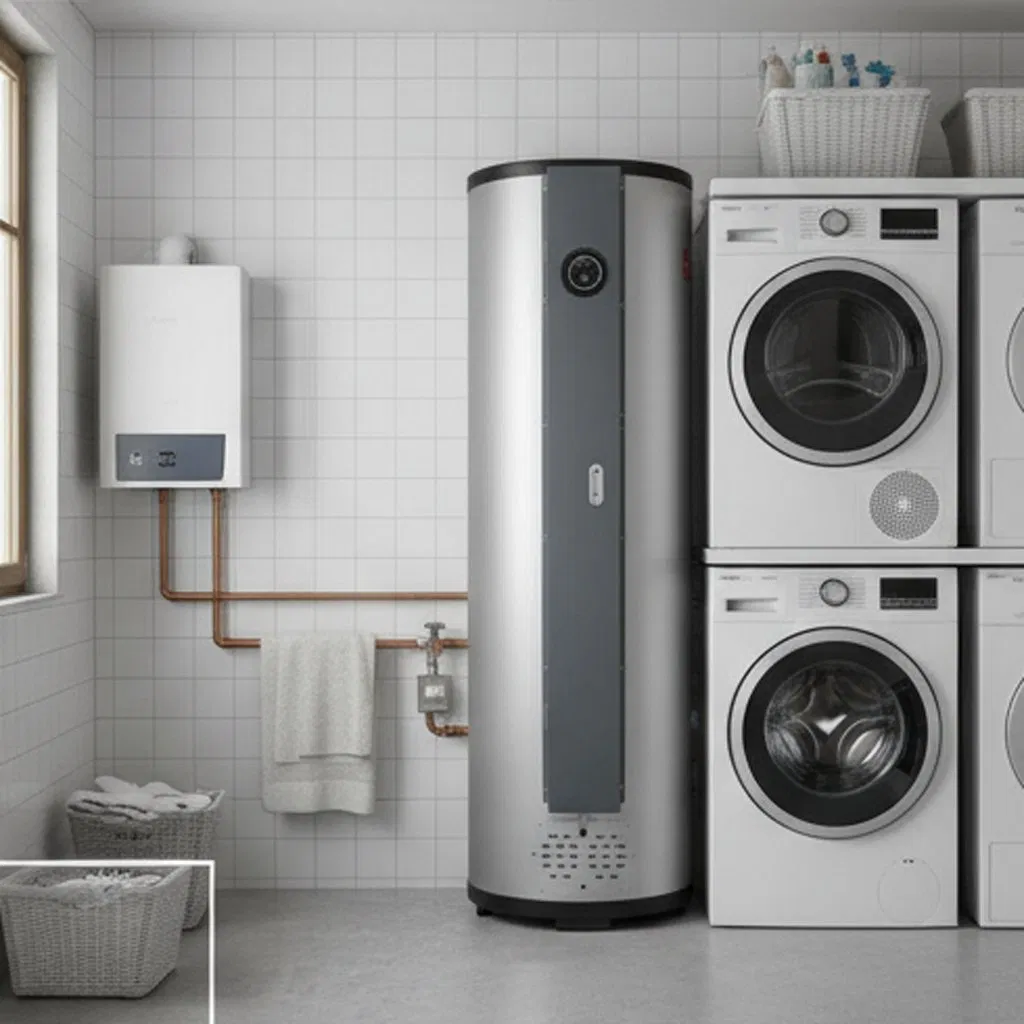 Газовый водонагреватель Whrifbool 100L для мгновенной горячей воды