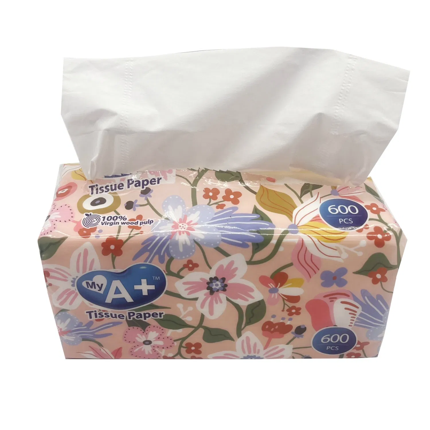 Wholesale Disposable 2/3ply Facial Tissue Paper Virgin Wood Pulp Tissue Paper