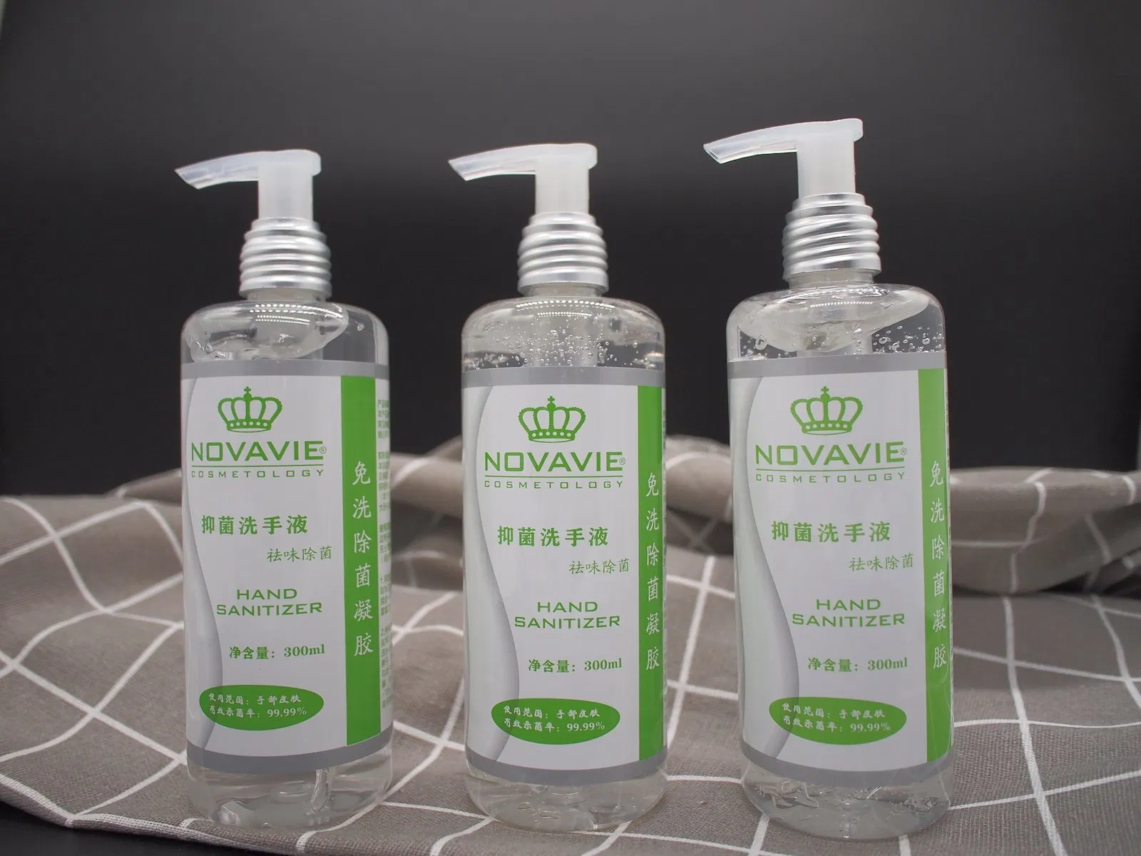 Manufacturers Custom Logo Hospital Antiseptic Antibacterial 500ml Gel Alcohol Hand Sanitizer 10