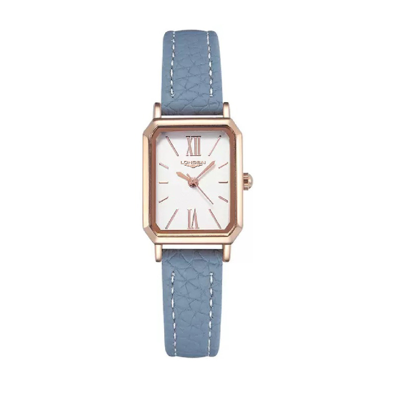 New Arrival Minimalist Niche Korean Retro Rectangular Women's Watch Waterproof Ladies Wristwatch