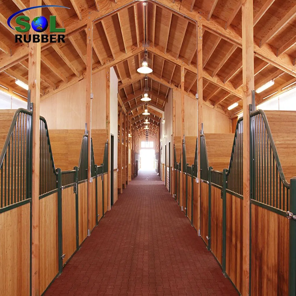Sol Rubber China Factory Direct Sale Horse Stable Barn Rubber Mat Paver