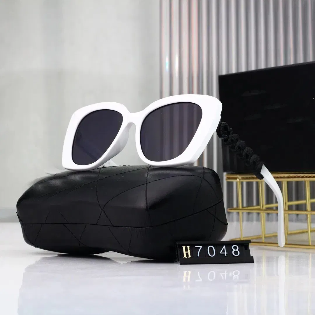 2024 New Arrival Wholesale Chan Brand Designer Custom Logo Fashion Women Vintage Metal Frame Women Sun Glasses Sunglasses - Sunglasses and Designer Glasses Pric