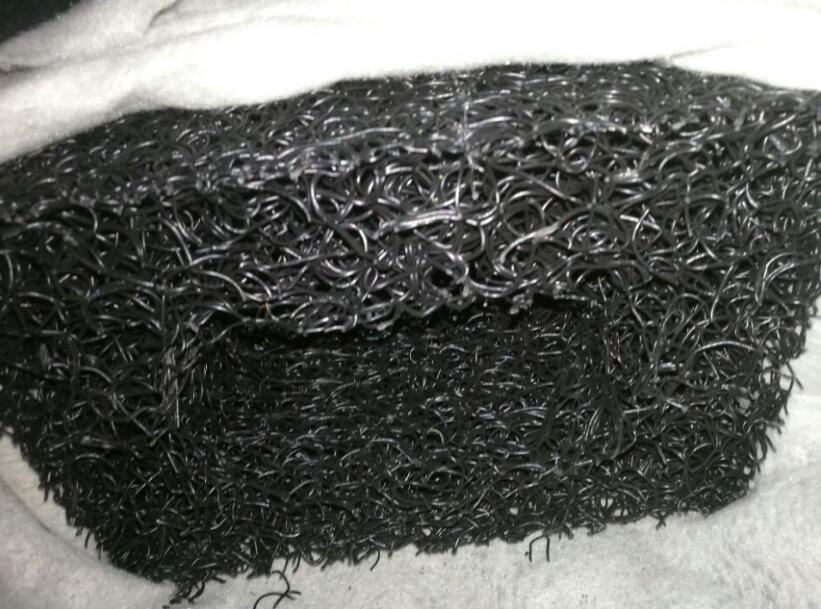Plastic Blind Ditch with Geotextile for Landfill
