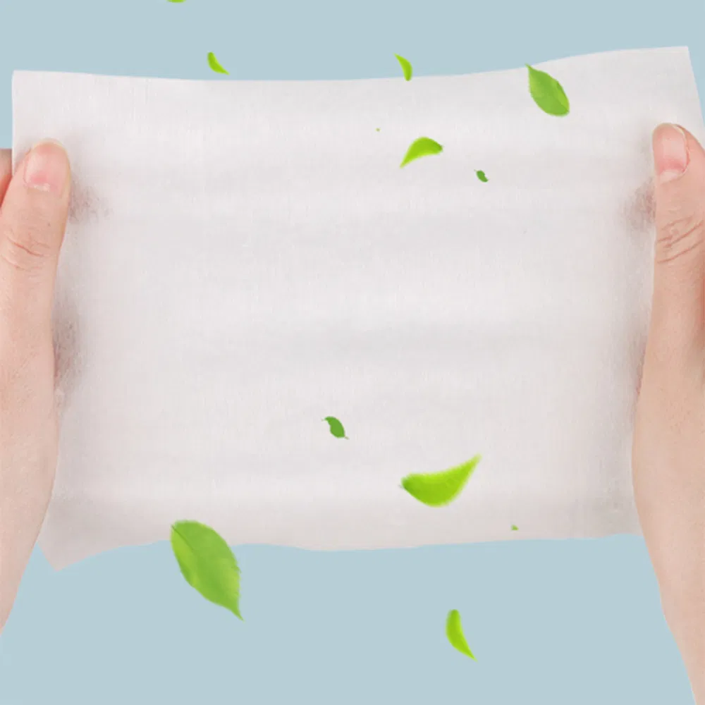 Tender Gentle Natural Genial Durable Lint Free Spunlace Nonwoven Viscose Wet Wipes