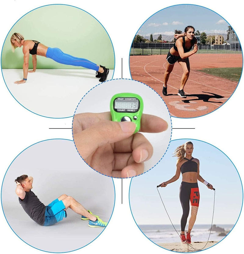 Factory Price Electronic Finger Counters Plastic Clicker Number Tasbeeh Tally Counter