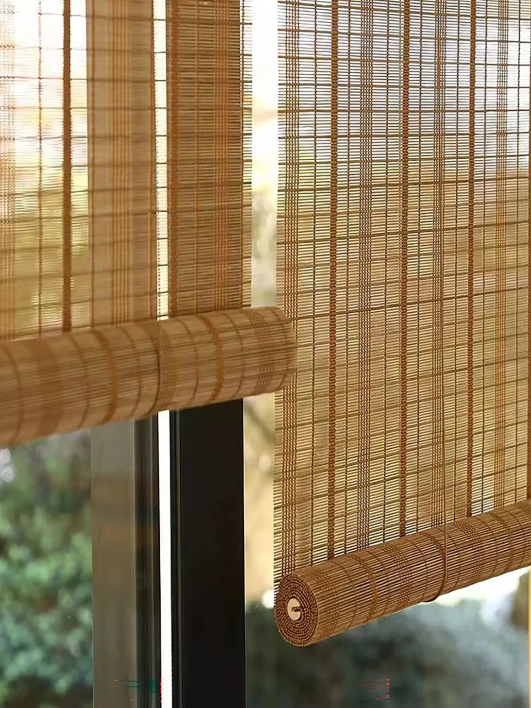 China Direct Factory Bamboo Blinds Indoor Home Decoration Window Blinds