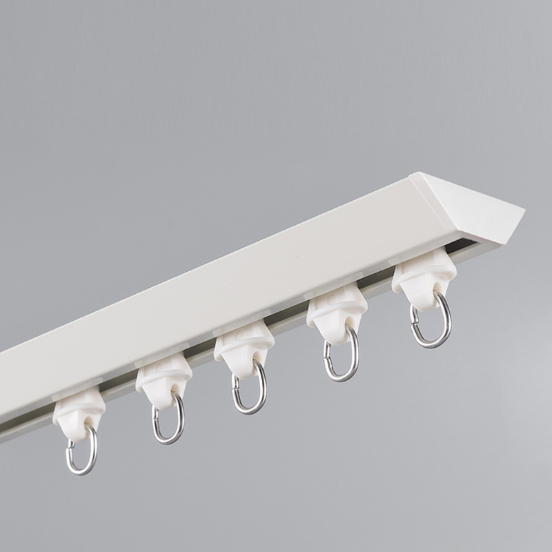 Manufacturer Ceiling Mount Home Decorative Aluminium V Shape Curtain Track Rail
