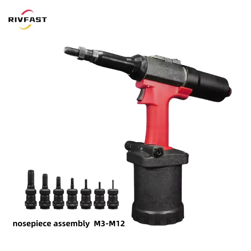 Пневматическая заклепочная машина для гаек M3-M12