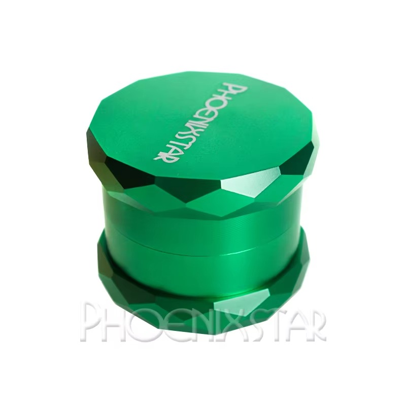 Custom Logo Wholesale Portable Zinc Alloy 40mm 50mm 55mm 63mm T Obacco Grinder H Erb Grinder