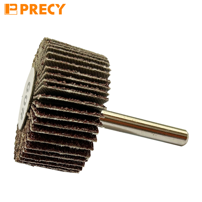 Brown Aluminium Oxide Abrasive Sanding Flap Wheel Alox Wheel 40X20 G60