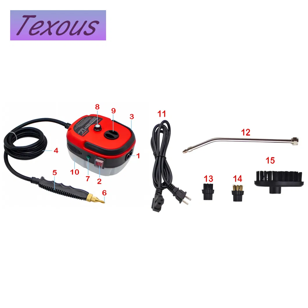 High-Pressure Steam Cleaner with CE Certificate