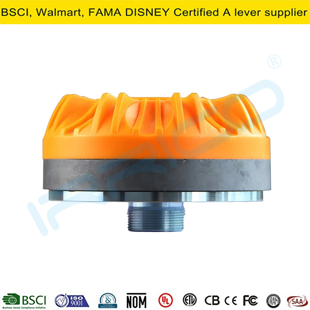 120W Titanium Compression Horn Driver, Screw-on Type Car Speaker Tweeter PA Loud Amplifier Speaker for Professional/Stage Use