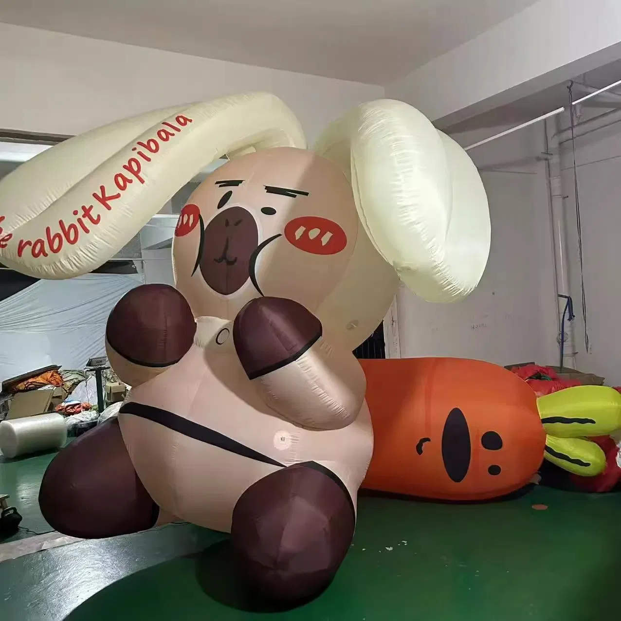 Boiy PVC Birthday Cake Events Giant Advertising Inflatable Toy Cake Balloon