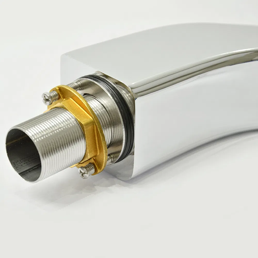 Modern Single-Hole Silver Basin Faucet Hot/Cold Wash Single-Handle Design for Bathroom Table Single Handle