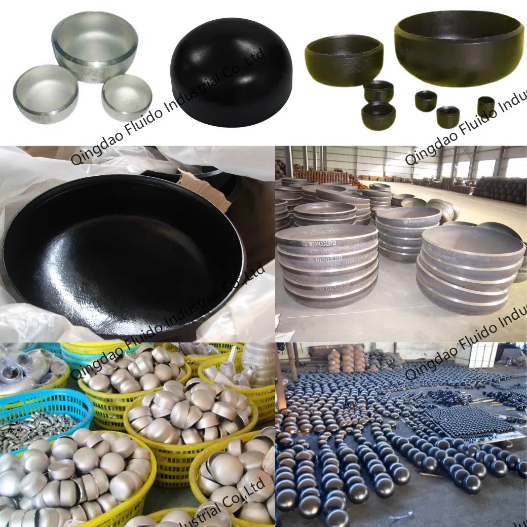 ANSI B16.9 Seamless Steel Carbon Steel Stainless Steel Std Sch40 Sch80 Sch160 Butt Welding/Welded/Weld Pipe Fittings Cap