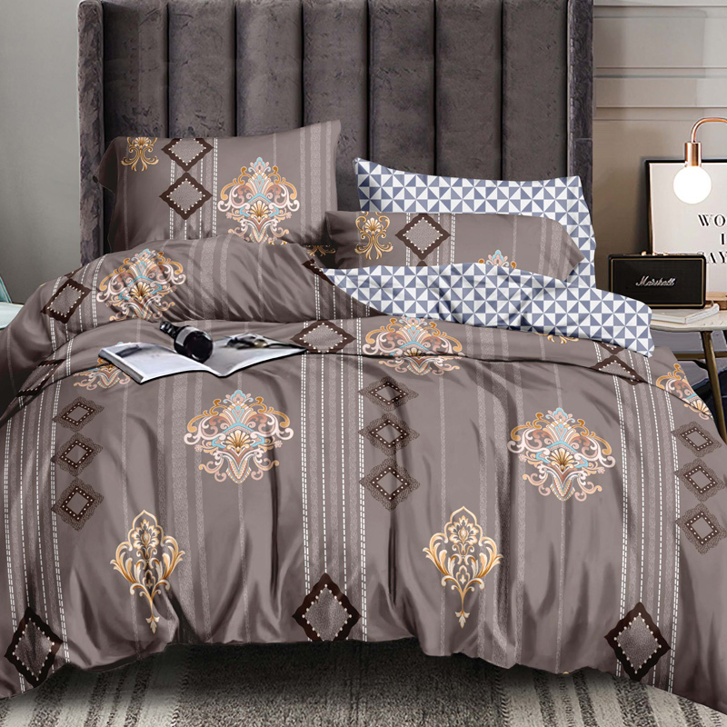 Luxury Soft Breathable Home Disperse Print Duvet Cover Bedding Set Bella Bedding Factory