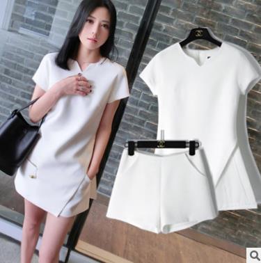 Комплект женский топ и шорты летний