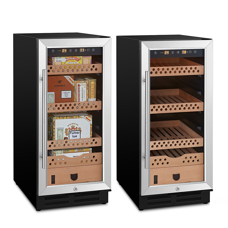 Fan Cooling Cigar Humidor Cabinet Electric Newest Luxury Cigar Humidor