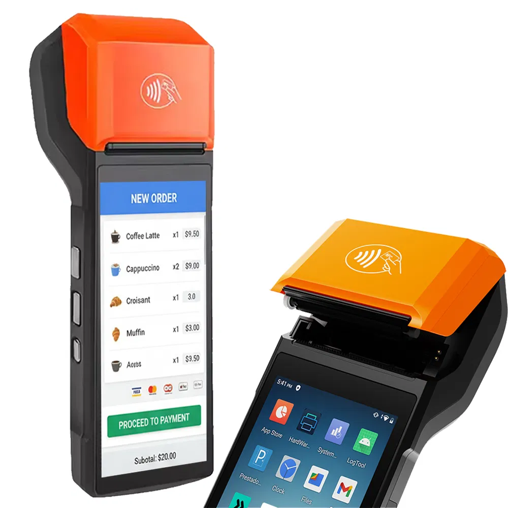 EMV 4G Android 14.0 Handheld Mobile Wireless Smart Payment POS Terminal R330 Plus